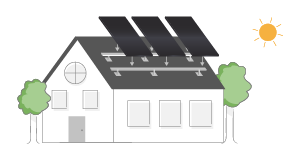 Wie funktioniert Solarstrom: Montagesystem für PV-Anlage