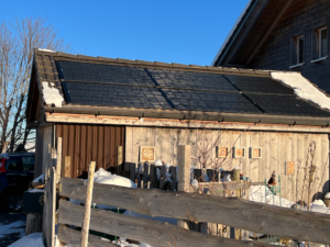 Photovoltaikanlage auf Scheune