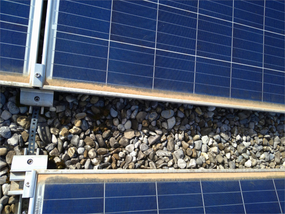 Reinigung Solarmodule: Dreck auf Solarmodule